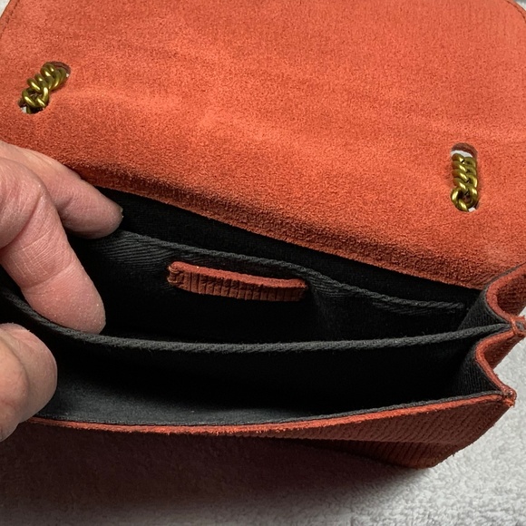NWOT - Madewell The Chain Crossbody Bag in Corduroy Suede - Picture 5 of 12